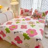 Conjunto de Lençóis de Cama Frescos de Verão Peça Única Dormitório Estudantil Colcha de Algodão Lavado 1,5m Solteiro e Casal Fronha de Almofada Conjunto de Três Peças