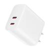 El cargador de carga rápida Apple PD es adecuado para las generaciones 8 a 14 de regulaciones europeas, americanas y chinas, con carga dual tipo C U20W simple y doble.