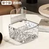 Caja de Almacenamiento para Accesorios del Cabello, Joyero Grande de Escritorio, Gomas para el Cabello de Estudiantes y Niños, Organizador Transparente a Prueba de Polvo para Tocador