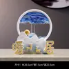 Nuevo Adorno Chino Creativo de Arena Movediza Decoración para Gabinete de Vino Entrada Gabinete de TV Sala de Estar Artesanía de Escritorio Estilo Nuevo