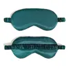 Nueva Máscara de Ojos de Satén en Stock para Venta al por Mayor, Suministro Transfronterizo, Máscara de Dormir de Seda, Bloqueo de Luz, Transpirable, Máscara Elástica para Protección de Ojos