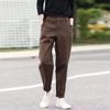 Otoño Nuevo transfronterizo elástico talla grande cintura elástica ropa de trabajo pantalones pitillo perfil delgado estilo BF casual pantalones de mujer