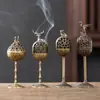 Outlet de Fábrica Lanterna Palácio Jinque Incensário Fulu Doméstico Interno Pequeno Incensário Xiangyun Liga de Zinco Ornamentos Criativos