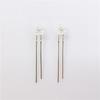 Tubo emisor infrarrojo DIP transparente de 3 mm enchufable 700nm710nm730nm740nm fuente de luz visible