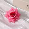 Simulação cabeça de flor rosa faça você mesmo coroa de pulso acessórios de cabelo grampo de cabelo flor parede decoração acessórios flor de casamento atacado