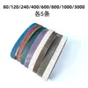 Lijadora Neumática Pequeña de Banda 10*330mm Banda de Lijado 20*520 Corindón de Circonio Lijado y Pulido de Metal Banda de Lijado Cerámica