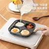 Sartén para Huevos Antiadherente de Piedra Maifan de Cuatro Agujeros Sartén para Huevos Fondo Plano Desayuno Multifuncional Sartén para Bistec y Empanadas de Huevo Exclusivo Transfronterizo