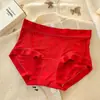 Cintura Media 10A Algodón Puro Antibacteriano Estilo Nacional Ropa Interior Sin Costuras para Niñas Entrepierna Extendida Talla Grande Venta al por Mayor
