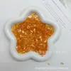Materiales DIY de Moda para Transmisión en Vivo para Bolas Hechas a Mano, Tiras de Hielo Acrílicas, Accesorios Largos de Pedrería de Fondo Plano, Moldeo por Inyección