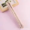 Palo retorcido Paquete de materiales para muñeca hecho a mano DIY Hilo de felpa súper grueso cifrado de 15 mm Palo retorcido blanco para cachorro