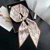 Cinturón de bufanda de seda para mujer 2025 nuevo decoración de cintura con falda jeans cinta larga pequeña venta al por mayor de alta gama