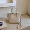 Bolso Cubo de Estilo Coreano de Alta Gama Transfronterizo para Mujer, Modelo Nuevo 2026, Elegante Bolso de Hombro y Cruzado, Bolso de Mano de Moda para el Trabajo