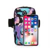 Bolsa de teléfono móvil para deportes de moda, bolsa de brazo, patrón de camuflaje, elástica, para correr, al aire libre, bolsa de teléfono móvil unisex, bolsa universal, venta al por mayor