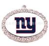 Venta Caliente Transfronteriza Transporte Deportivo de EE. UU. Equipo NFL32 Rugby Equipo New York Giants Colgante de Collar Venta al por Mayor