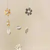 Collar de Flor de Contraste Simple Estilo Coreano Oro y Plata Diseño Largo para Mujer Cadena de Suéter de Nicho Cadena para Cintura Accesorios de Doble Propósito