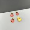 Accesorios para Joyería DIY Gota de Aceite Colgante de Mariquita de Siete Estrellas Pendientes Colgante de Collar Accesorio Llave
