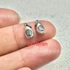 Shanxi Plata Vieja Retro Panax notoginseng Plata Colgante Pequeño de Gota Ping An Feliz Afortunado Nafu DIY Wen Juguetes Accesorios de Joyería
