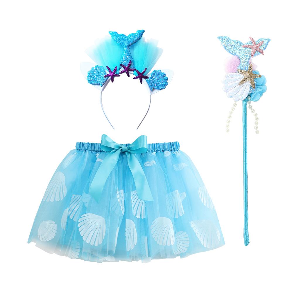 RS066+蓝尾3紫海星头扣+蓝尾魔法棒