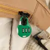 Mini Candado de Contraseña, Candado Antirrobo para Equipaje, Candado para Armario de Dormitorio Estudiantil, Candado Pequeño, Impermeable