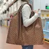 2025 Nueva Bolsa de Compras Plegable Tela Floral Portátil Poliéster Tote Bolsa de Almacenamiento Gran Capacidad Bolsa para la Compra del Supermercado Venta al por Mayor
