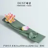 Buena Suerte Cerámica Hecho a Mano Portainciensos de Loto Quemador de Incienso Zen Base de Bandeja Adorno Decorativo Artesanal