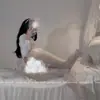 Miau: Medias de seda aceitosas estilo deseo puro pantimedias piernas seda blanca aceite luz sexy finas artefacto para piernas finas calcetines unidos