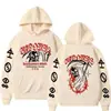 Talla europea transfronterizaSudadera con estampado musical de la gira de la banda Bad Omen en EE. UU. La Paz del Corazón de la Muerte