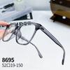 Gafas Planas TR90 Anti-luz Azul Montura Grande Combinan con Todo Gafas de Montura de Alto Valor para Celebridades de Internet Fotografía Callejera para Miopía 8695