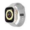 Para Apple Watch 123456789 Generación Ultra King Kong Hebilla Cuadrada Correa de Silicona Deportiva para Reloj