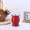 Taza Madai de acero inoxidable de 8 oz Forma de calabaza de Sudamérica Argentina Taza especial para té Madai Taza de agua creativa transfronteriza