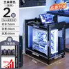 Suporte para Gabinete de Computador de Sala de E-Sports, Rack de Armazenamento Base Móvel de Camadas Múltiplas, Carrinho de Chão para Uso Doméstico Sob a Mesa