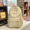 Mochila Escolar Estilo Japonês para Meninas, Modelo Novo, Alto Valor Estético, Fresca e Doce, Mochila Casual Artística para Alunos do Ensino Fundamental e Médio
