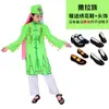 Traje de Dança Salar Infantil 56 Traje de Performance para Minorias Étnicas Meninos e Meninas Guangxi Zhuang Traje de Performance de 3 de Março