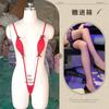 Noite ouvindo fragrância lingerie sexy três pontos lace-up terno quente apertado biquíni água morta puro terno