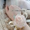 Corsage de Madrinha Flor de Mão das Irmãs da Noiva Sentido Casamento Casamento Floresta Fada Estilo Coreano Vestido de Noiva Pérola AliExpress Dropshipping