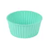 Tazas de Silicona para Pastel 8cm Tamaño Pequeño Aptas para Horno Moldes para Muffins Reutilizables Moldes para Pastel al Vapor