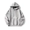 Sudadera con capucha clásica versátil unisex para pareja, color liso, holgada, para primavera y otoño, sudadera con capucha casual de manga larga a la moda
