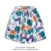 Pantalones Cortos de Flores Finos de Verano Pantalones de Playa Sueltos para Hombre 2025 Secado Rápido Pantalones Grandes de Cinco Puntos Pantalones Casuales Pantalones Largos Medios para el Hogar
