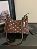 2026 Nuevo Bolso Vintage de Gamuza con Lunares para Mujer, Bolso de Hombro Único Maillard, Versátil de Mano de Doble Uso para Estudiante