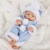 Muñeca Reborn Juguete Muñeca Niña Bebé Plástico Suave Regalo Muñeca de Vinilo Suministro Douyin Dropshipping