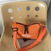 Bolso de Mano Tipo Bollo de Tela Oxford con Estampado de Letras Estilo Coreano 2025 Nuevo Colorido Casual Versátil Bolso de Hombro Cruzado