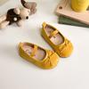 Zapatos de Cuero para Niñas de 1-2 Años Nuevo Estilo Primavera y Otoño 2026 Zapatos de Princesa para Niños Pequeños Zapatos Blandos para Caminar Zapatos Mocasines