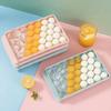 Caixa de armazenamento de gelo Ice Puck Round Ice Puck Frozen Ice Mould Silicone Food Grade Household Internet Celebrity Ice Puck Artefato