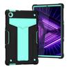 Para Lenovo Tab M10 Plus X606 soporte de PC de silicona cubierta protectora plana a prueba de golpes anti-caída carcasa trasera