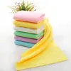 Toalla blanca desechable de baño directa de fábrica, toalla de tela de microfibra de punto de urdimbre para sauna, sudoración, salón de belleza, secado de cabello
