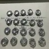 Lujo Ligero Textura Plisada Irregular tipo Estrella Polvo de Hielo Natural Cristal Caja Mágica Caja Transparente Piedra Lunar Simple Elegante