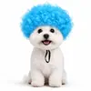 Peluca de mascota con explosiones, cabeza explosiva blanca, accesorios de cosplay de Halloween, tocado, foto de perro divertido