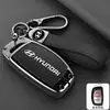 Adequado para Fronteira 4 Teclas Coreano Hyundai Carro Famoso Tucson Rena Sonata Elantra Bolsa Capa para Chave do Carro