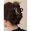Super Pegada Garra de Metal Falso para Cabelo de Mulher Presilha para Parte de Trás da Cabeça Presilhas de Garra para Coque Acessórios de Cabelo Presilha Tubarão de Alta Qualidade