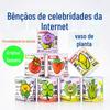 Presente para Crianças Lata Mini de Mesa Pequenas Plantas Verdes Jardim de Infância Alunos do Ensino Fundamental Presente Plantio Sementes de Plantas Vasos